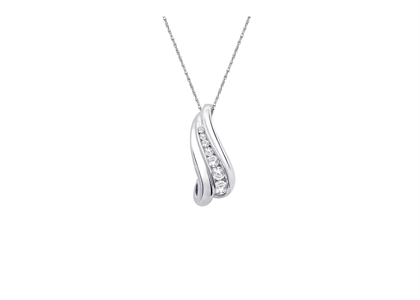 White Gold Plated | Journey pendants